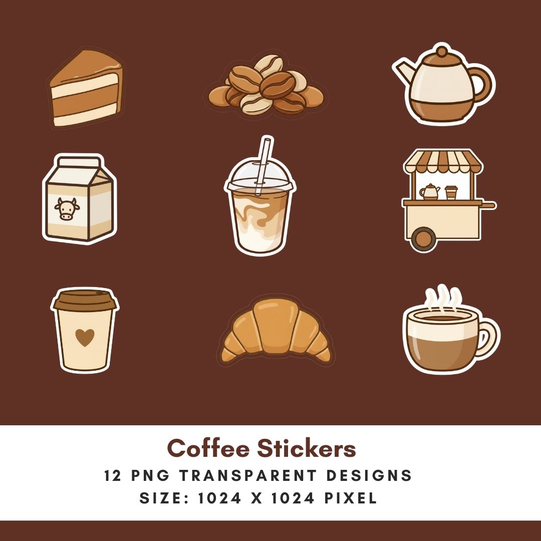 Coffee Stickers Collection